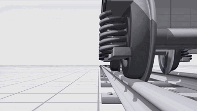 火车不“脱轨”的真正原因是什么？其实并不完全是因为轮缘卡住了轨道，而是在于“暗藏玄机”的车轮-有驾